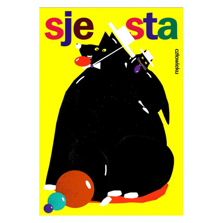 Siesta, postcard by Jakub Zasada