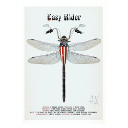 Easy Rider, postcard by...