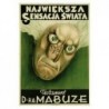 Das Testament des Dr. Mabuse, postcard by S.A.G. Bukaty