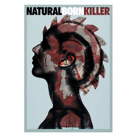 Natural Born Killer, Postcard By Jacek Staniszewski