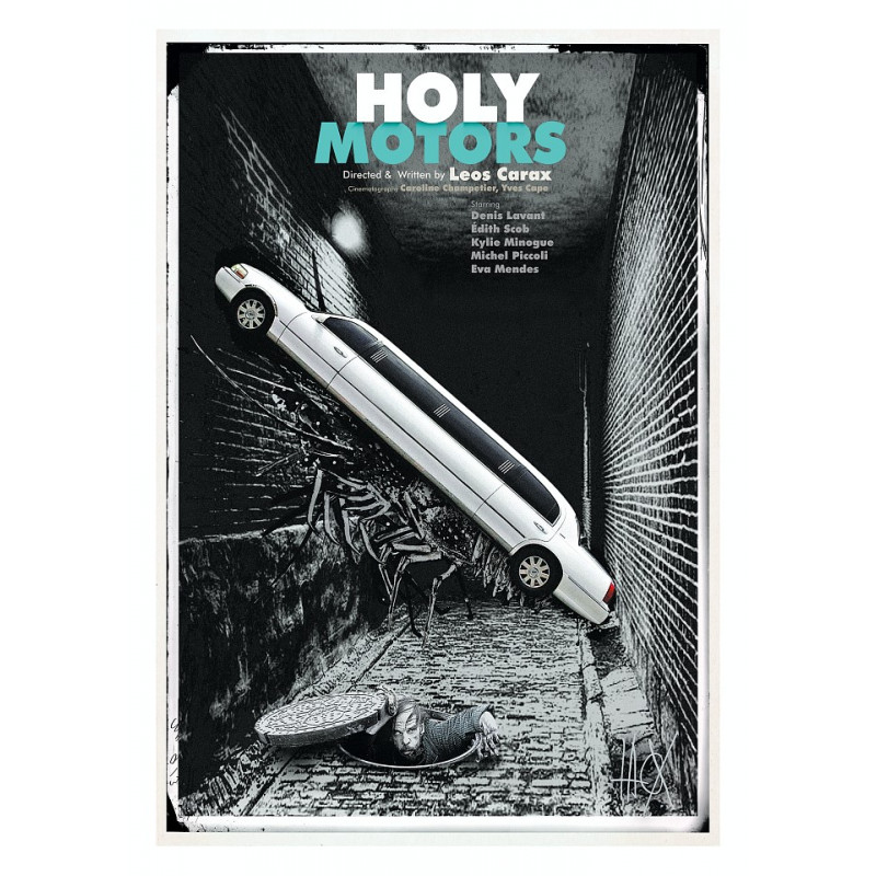 Holy Motors, pocztówka, Jacek Staniszewski