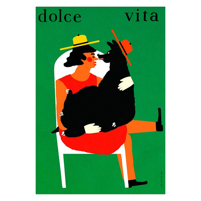 Dolce Vita, postcard by Jakub Zasada