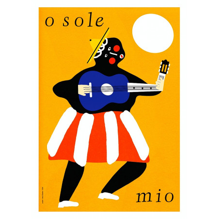 O Sole Mio, postcard by Jakub Zasada