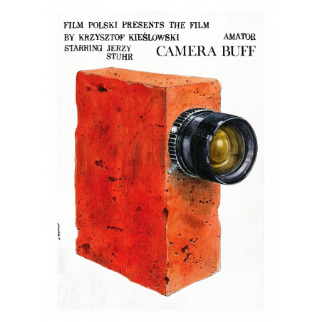 Camera Buff, postcard by Andrzej Pągowski