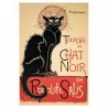 Chat Noir, postcard by Theophile Steinlein