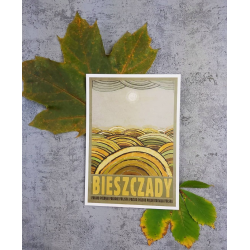 Bieszczady, postcard by Ryszard Kaja