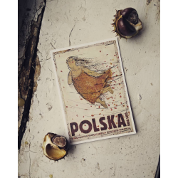 Polska Babie Lato, postcard by Ryszard Kaja