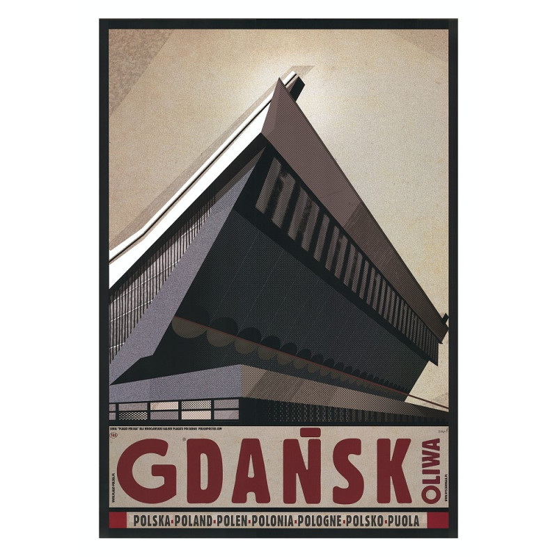 Gdańsk Oliwa, postcard by Ryszard Kaja