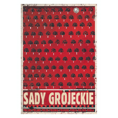 Sady Grójeckie, postcard by Ryszard Kaja