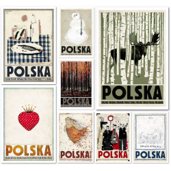 Zestaw pocztówek POLSKA