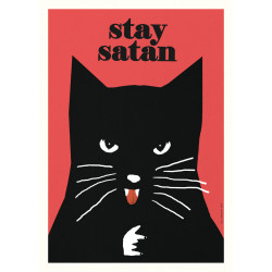 Stay Satan, pocztówka,...