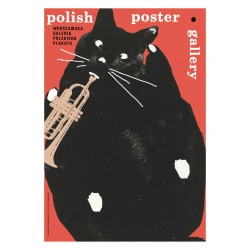 Polish Poster Gallery, postcard by Jakub Zasada