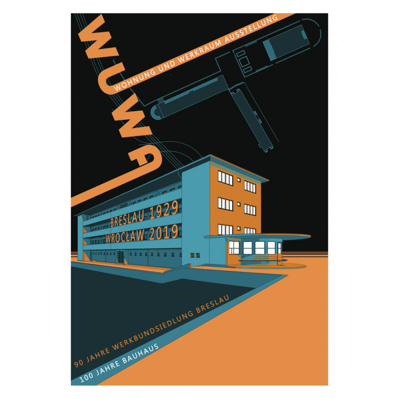 WUWA 3, Wrocław 1929-2019, postcard by Jan Jerzmański