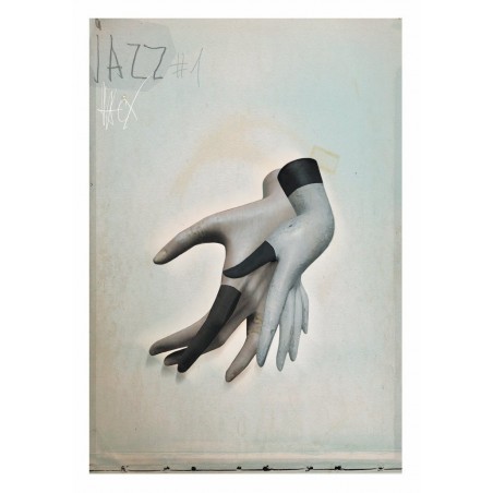 Jazz 1, postcard by Jacek Staniszewski