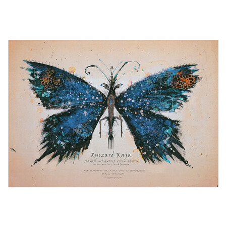 Butterfly, postcard by Ryszard Kaja