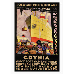 Gdynia, postcard by Stefan...