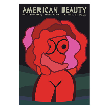 American Beauty, postcard by Patrycja Longawa