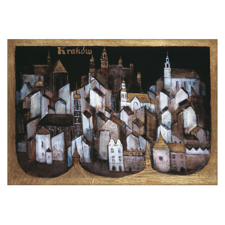 Kraków, postcard by Marlena Nizio