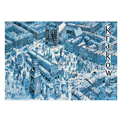 Kraków, postcard by Edward...