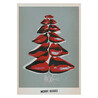 Merry Kisses, postcard by Jacek Staniszewski