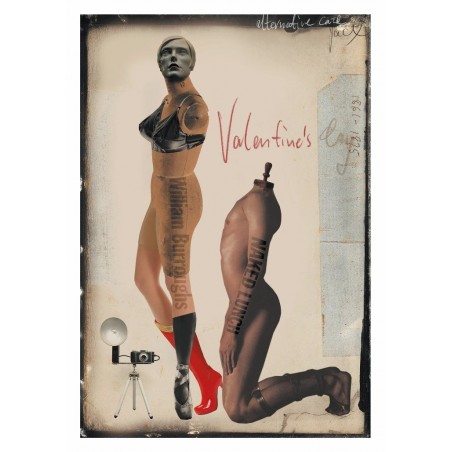 Valentine's Day, postcard by Jacek Staniszewski
