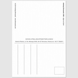 Pocztówka Noc na Ziemi, Andrzej Klimowski