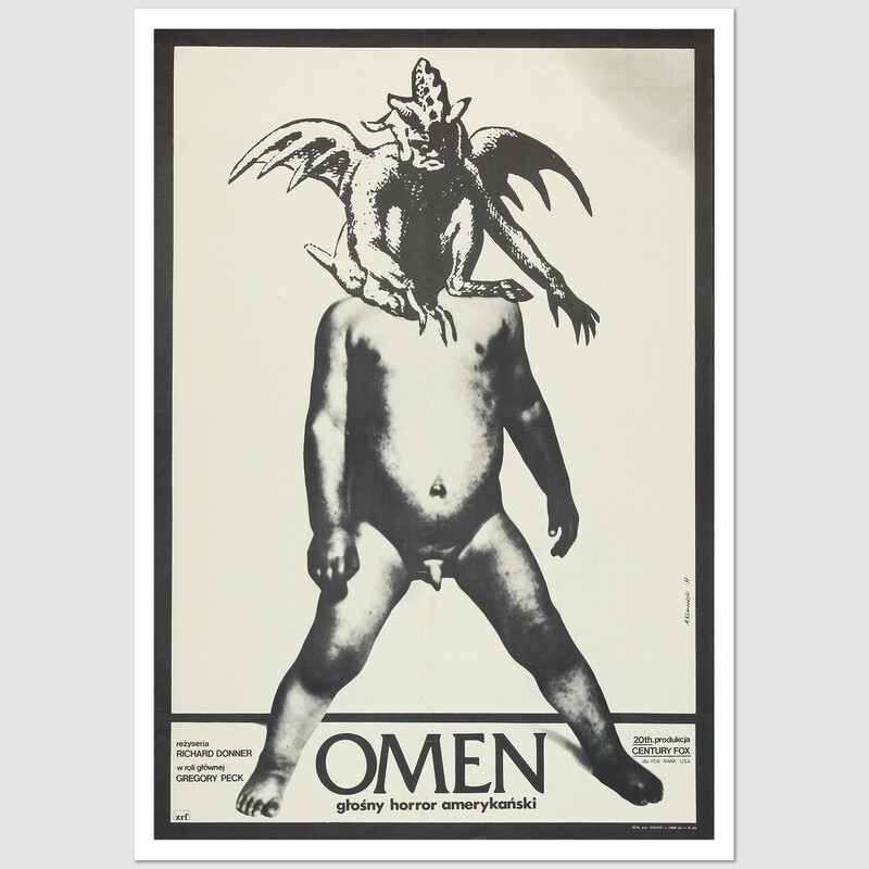 Pocztówka Omen, Andrzej Klimowski
