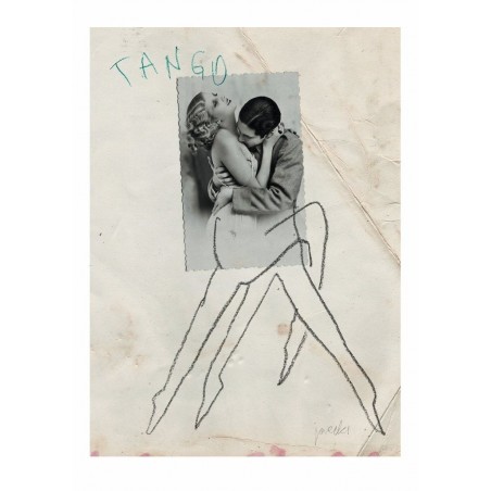 Tango, postcard by Jacek Staniszewski