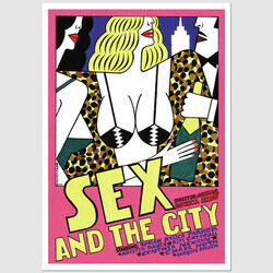 Sex and the City, postcard...
