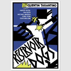 Reservoir Dogs, postcard by...