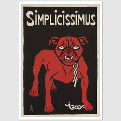 Pocztówka Simplicissimus, Thomas Heine